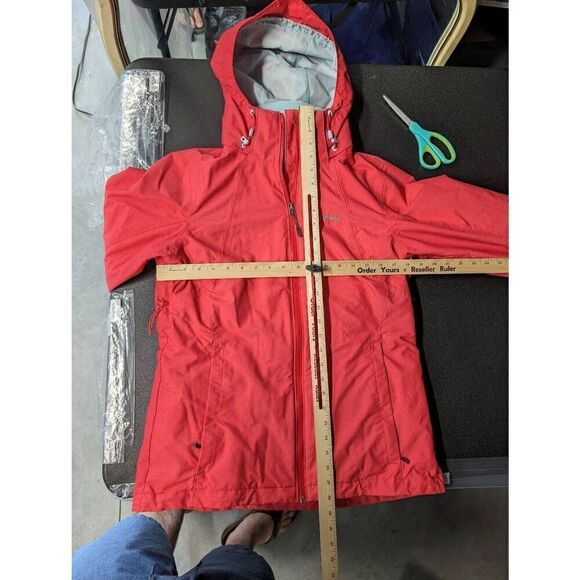 Columbia "Interchange" Omni-Heat Waterproof 2-1 Jacket Coral Women's Medium - Picture 14 of 14